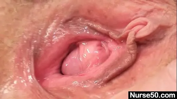 HD Redhead grandma Linda hairy pussy close upsaseman putki