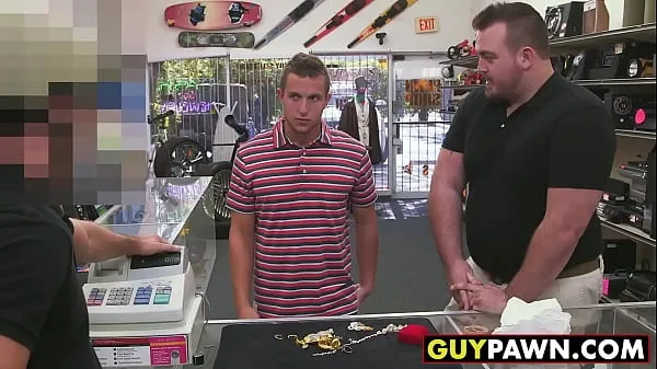 أنبوب محرك Straight dude ass fucked in pawn shop عالي الدقة