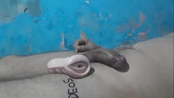 HD Handjob with rubber vagina toy drive Tube