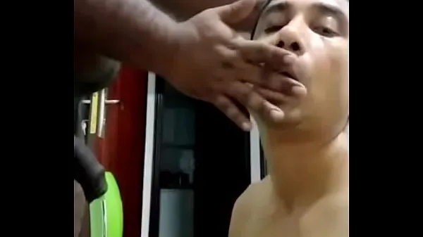 HD Indian gay cum facial aandrijfbuis