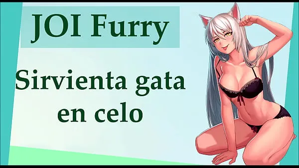 HD JOI Furry Hentai. Dienstmädchen in der Hitze Laufwerk Tube