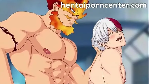 HD Todoroki mag es, wenn sein Vater ihn jeden Abend als Training fickt Laufwerk Tube