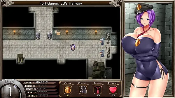 Tube d’entraînement HD Prison de Karryn [jeu RPG Hentai] Ep.1 Le nouveau gardien aide le garde à se branler sur le sol