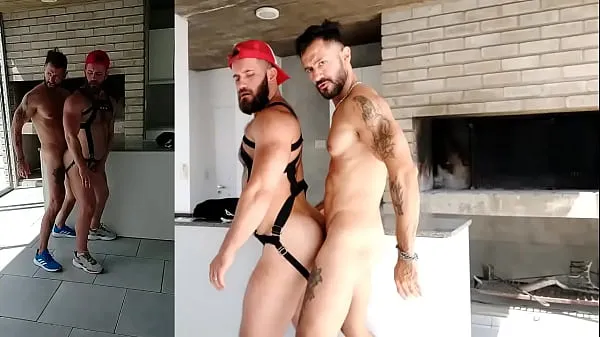 HD Drilling Barebak Experience to Bear Twink's Muscular Ass - With Alex Barcelona 드라이브 튜브