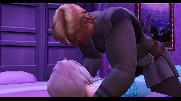 HD I Seduced My Girlfriend's - Elsa X Kristoff Frozen Betrayal drive Tube