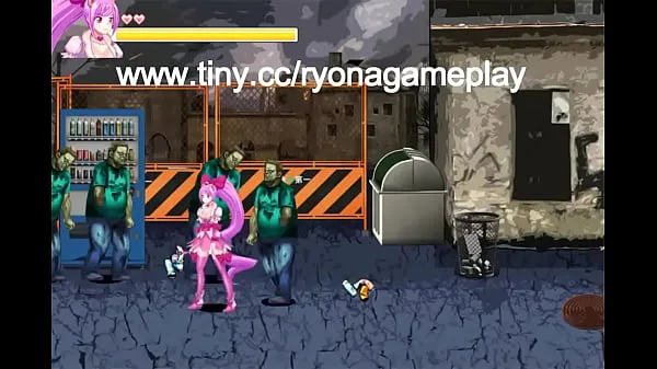 HD Pretty pink girl having sex with zombie man in action porn hentai ryona gameplay 드라이브 튜브