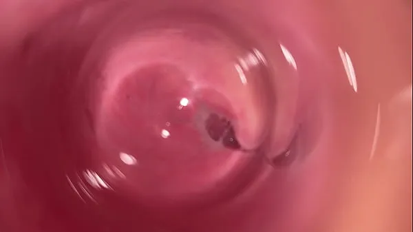 HD Internal camera inside tight creamy Vagina, Dick's POV drev Tube