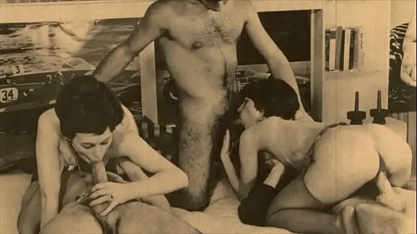 HD Die wunderbare Welt der Vintage-Pornografie, Retro-Orgie Laufwerk Tube