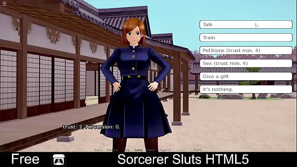 HD Sorcerer Sluts HTML5 meghajtó cső