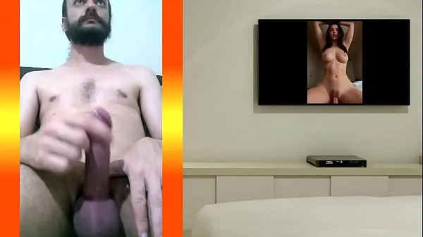 HD Punheta e gozada vendo lindas mulheres na TV (I.A pemacu Tube