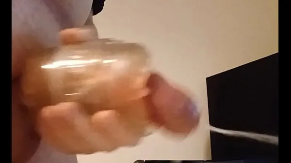 HD Fleshlight cream cum cumshot meghajtó cső